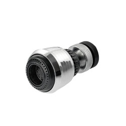 PERFEXIM Perlator uniwersalny krótki Koliber M22 x 1" z redukcją M24 x 1" / M22 x 1" 2-funkcyjny BR9045